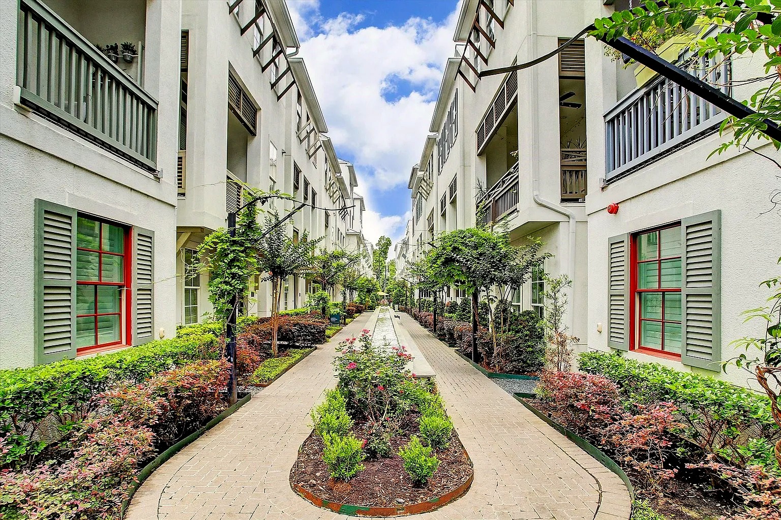 Community courtyard